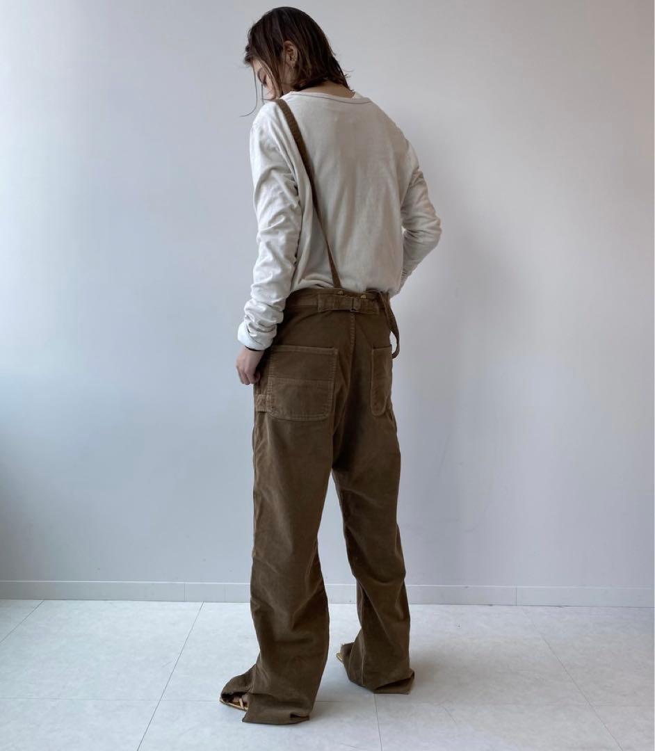 SURT コーデュロイサロペット　オーバーオール