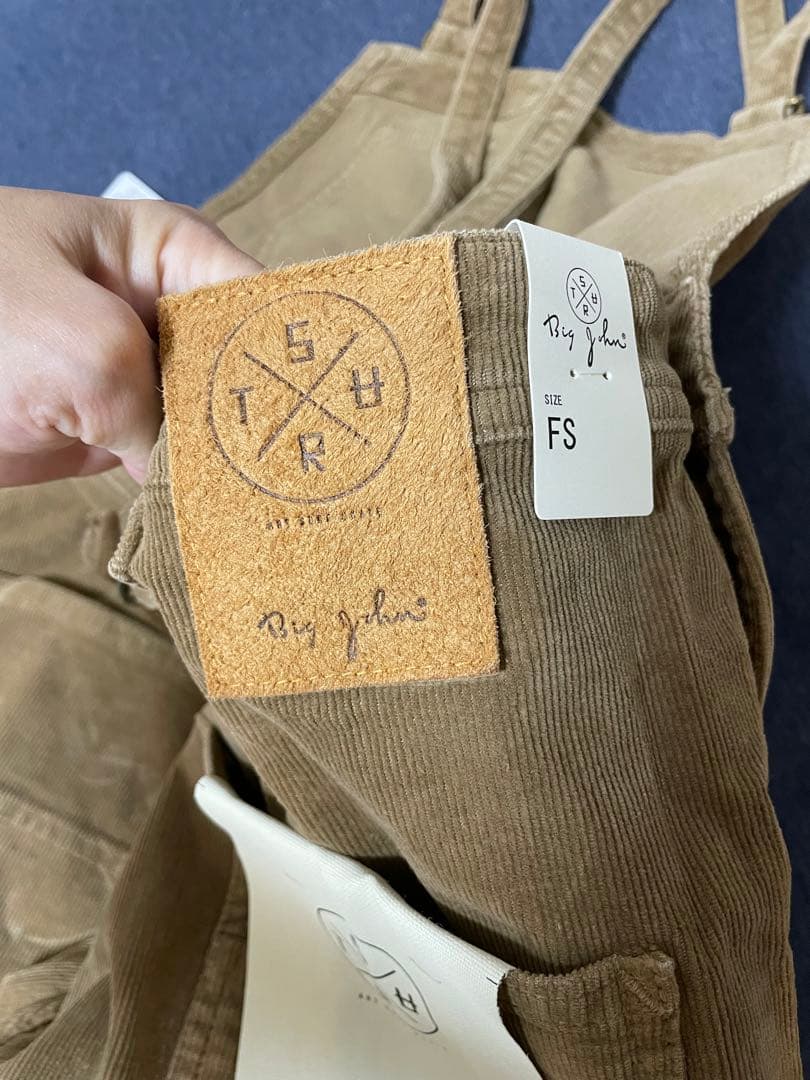 SURT コーデュロイサロペット　オーバーオール