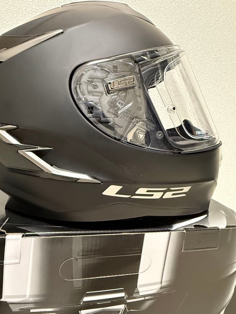 LS2 ヘルメット CHALLENGER F MATT BLACK サイズ M