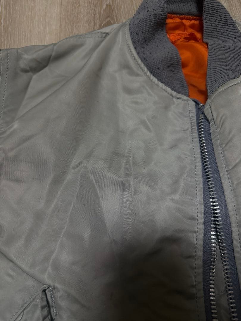 u*n様 80s旧タグ 希少 アルファ MA-1 フライトジャケット USA製