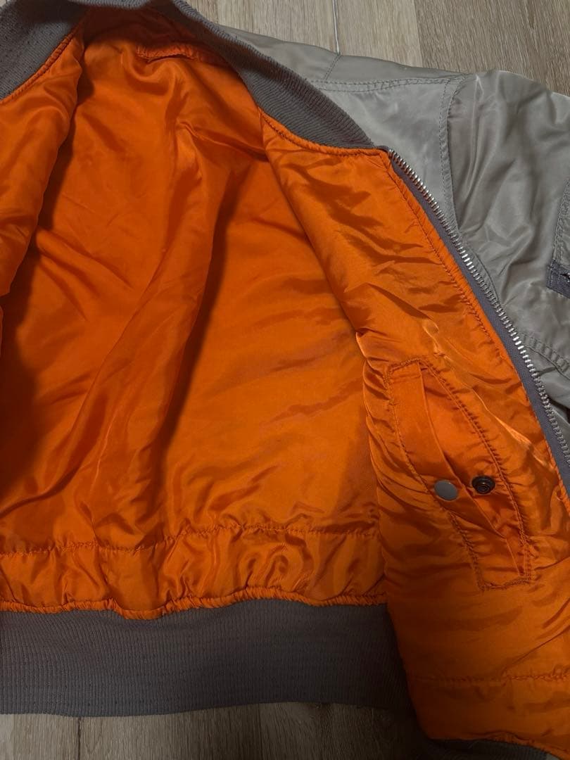 u*n様 80s旧タグ 希少 アルファ MA-1 フライトジャケット USA製