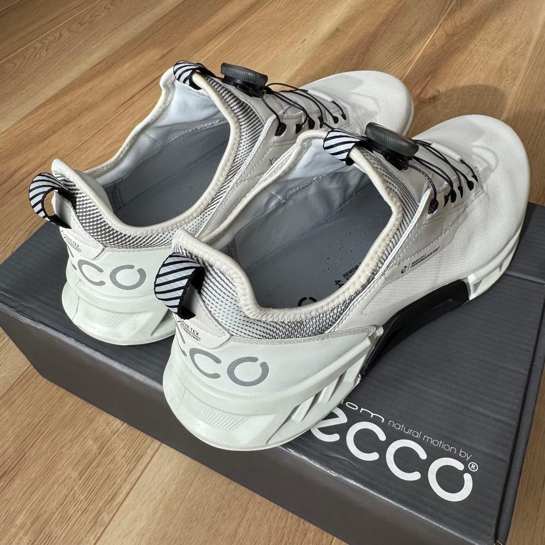 ECCO BIOM C4 BOA スパイクレス ゴルフシューズ　ホワイト27.5