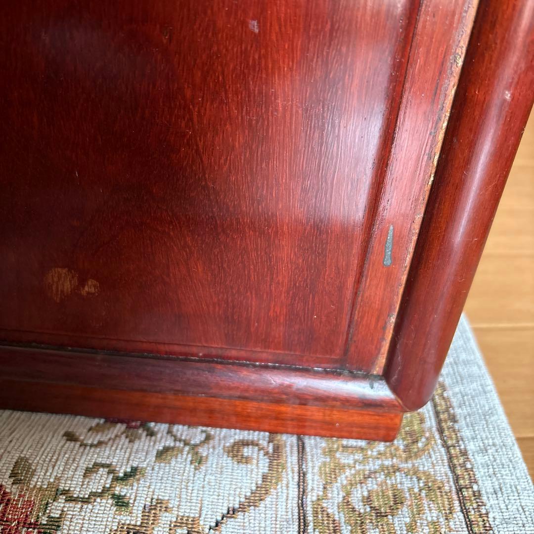 高級木製❣️花梨❣️四段引き出し 箪笥