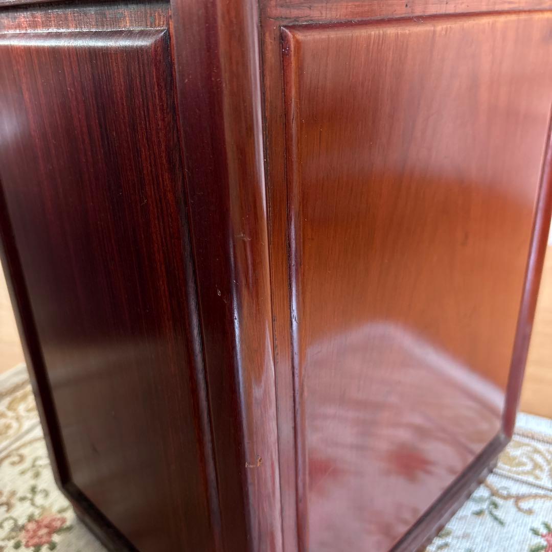 高級木製❣️花梨❣️四段引き出し 箪笥