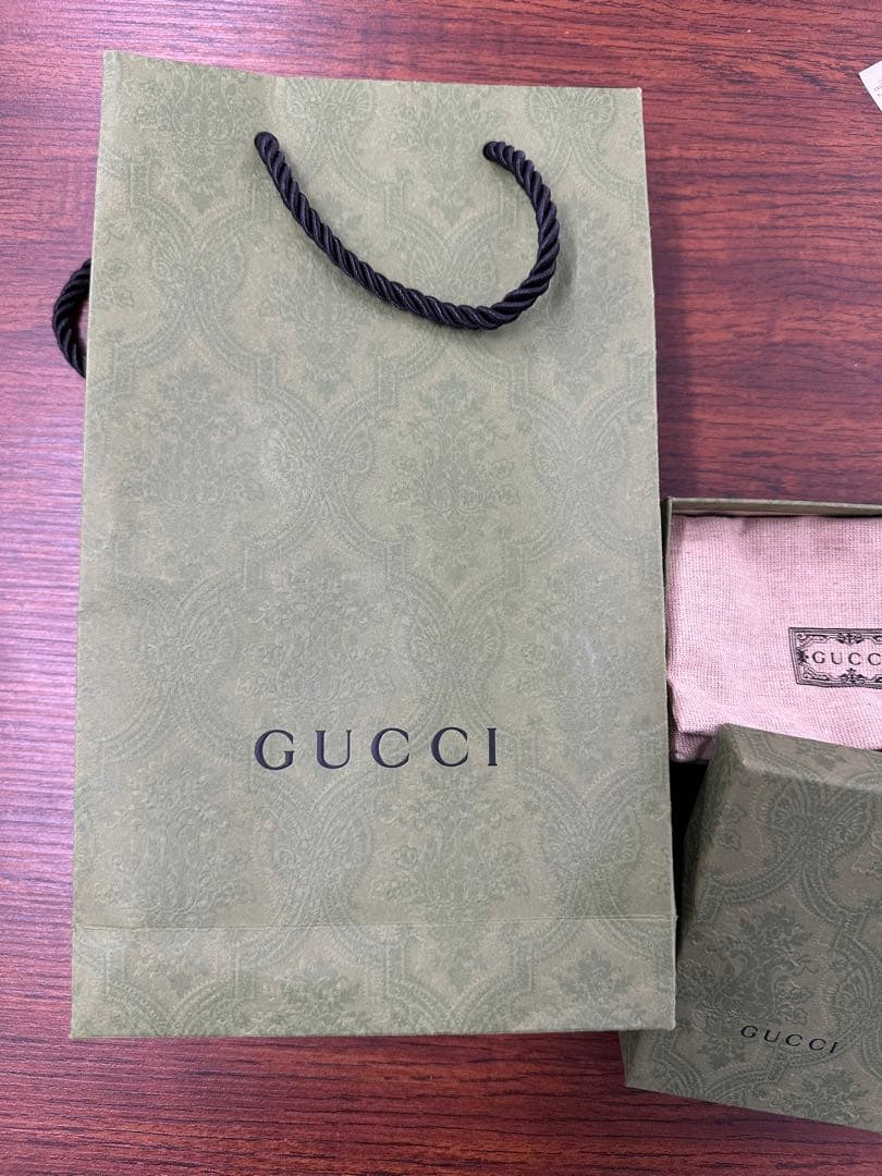 【極美品|付属品完備】GUCCI キーケース GGマーモント レザー キーケース