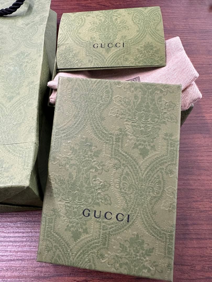 【極美品|付属品完備】GUCCI キーケース GGマーモント レザー キーケース