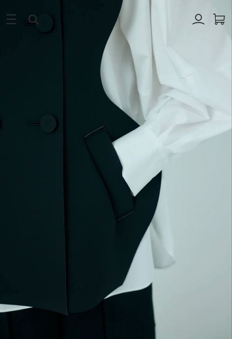 わかぎみ様　新作⭐︎ENFÖLD 【新品】 SHAPE VEST