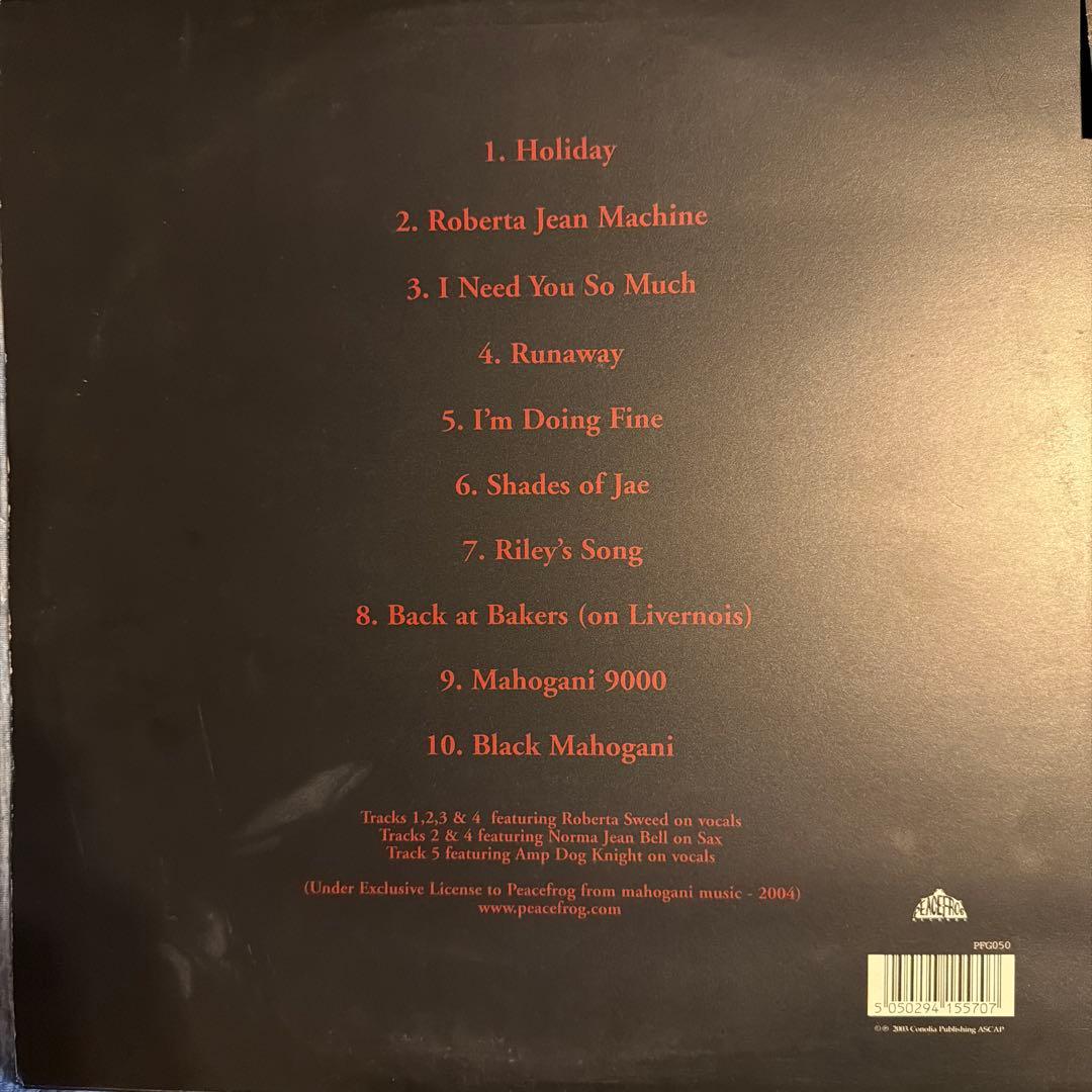 3LP Moodymann - Black Mahogani ムーディーマン