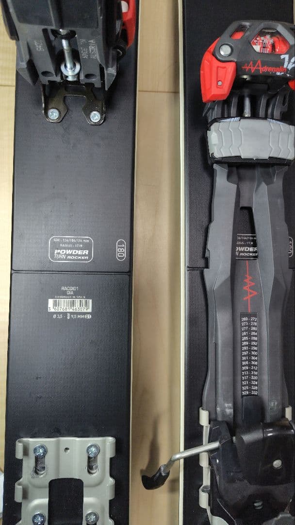 未使用 ROSSIGNOL SOUL7 180 金具付 対応ソール269-332