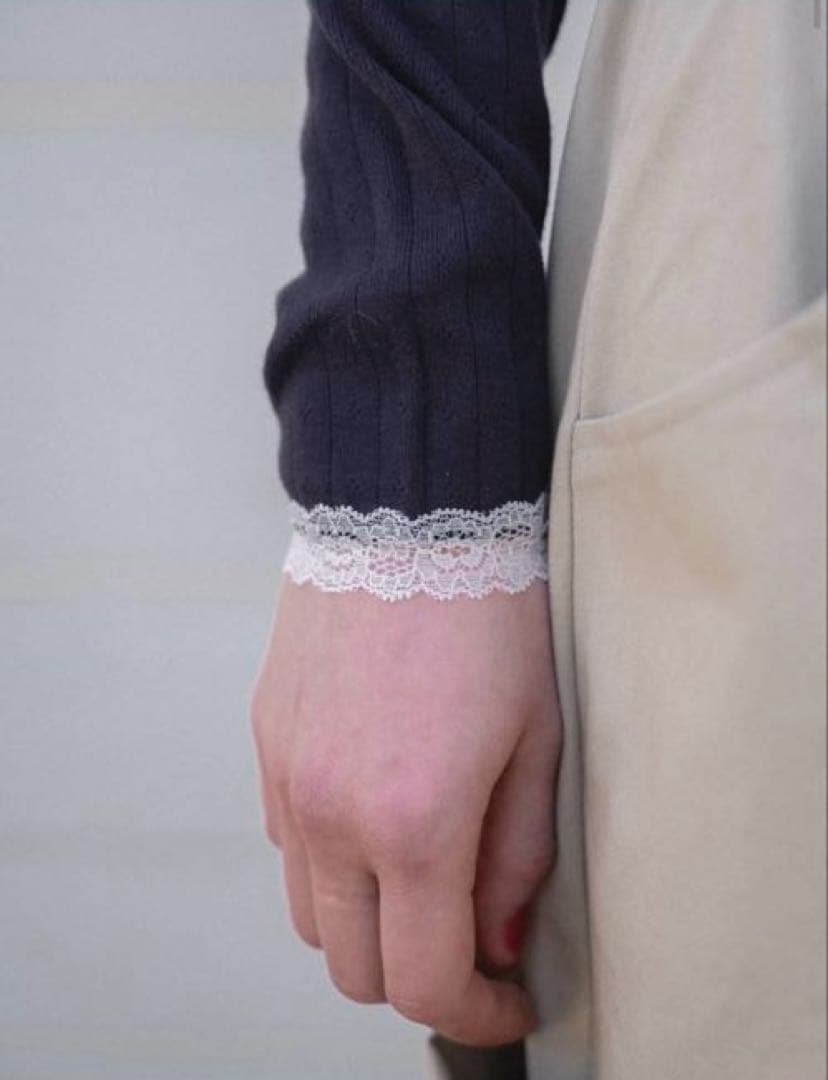 アリソンブラウン　LACE DESIGN DAILY TOP