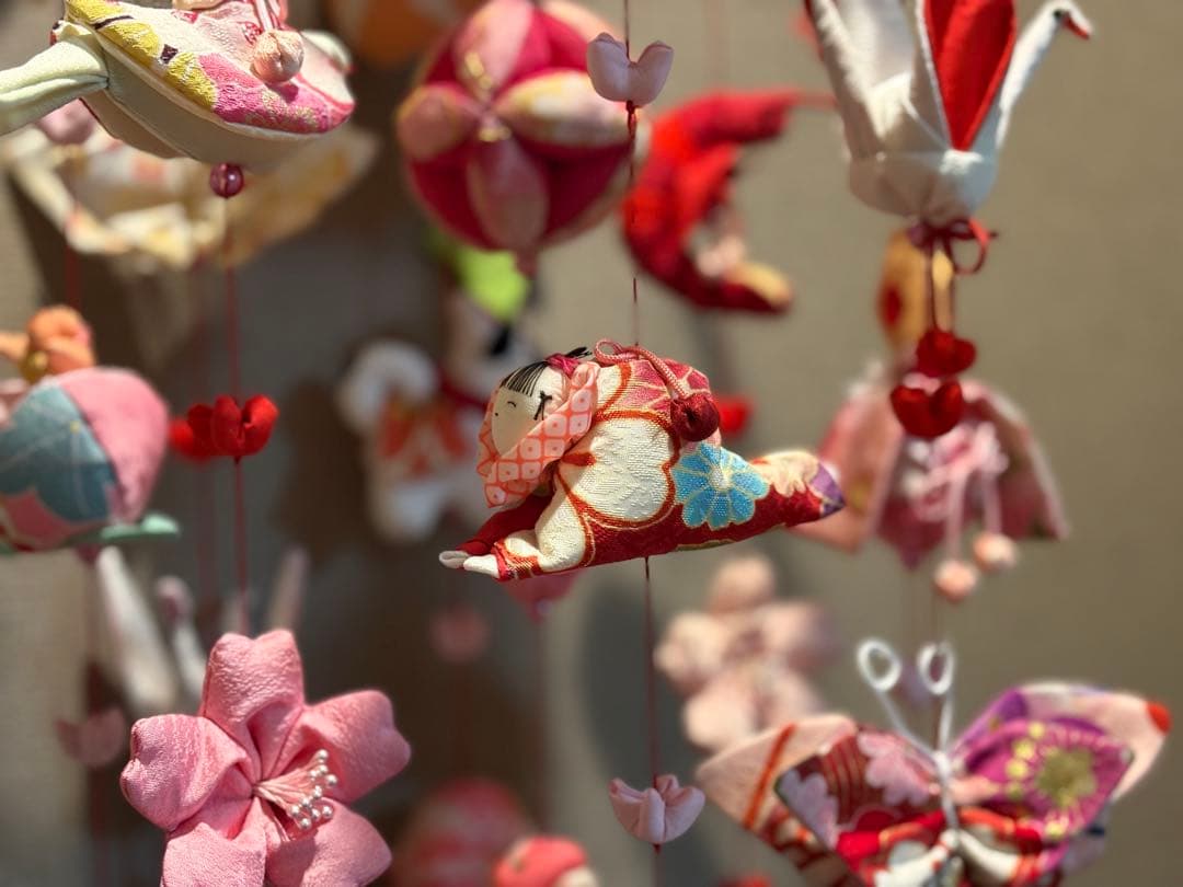 R・オーダー追加分作成中。豪華つるし雛No.177・ひな祭り・桃の節句