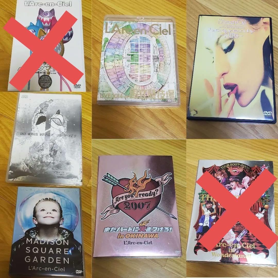 L'Arc-en-Ciel DVD 7枚セット まとめ売り