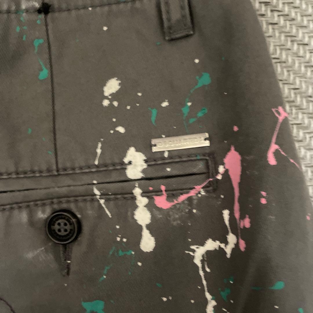 ディースクエアード　dsquared2 ペイント　パンツ　2023