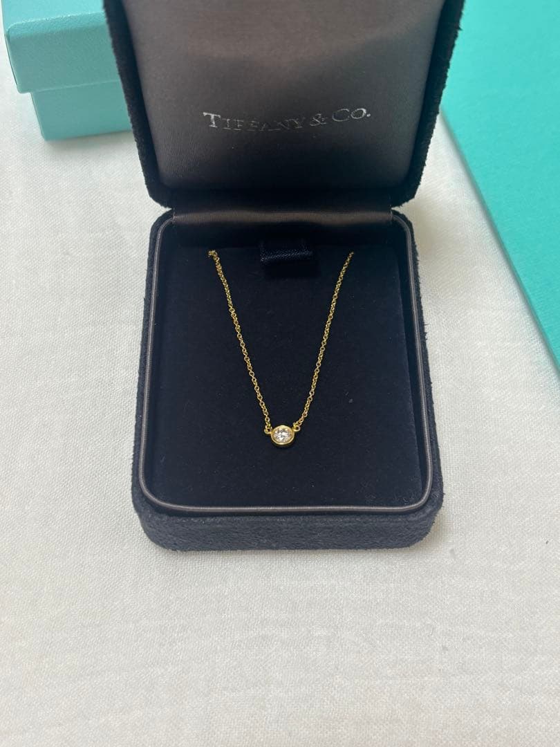 Tiffany バイザヤード 0.18カラット YG