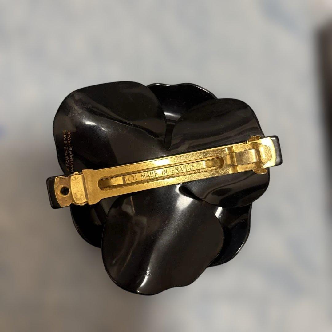 アレクサンドルドゥパリ カメリア バレッタ ボルドー バッグ付き