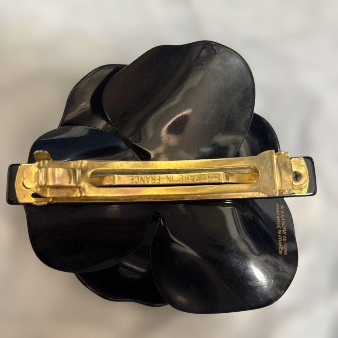 アレクサンドルドゥパリ カメリア バレッタ ボルドー バッグ付き