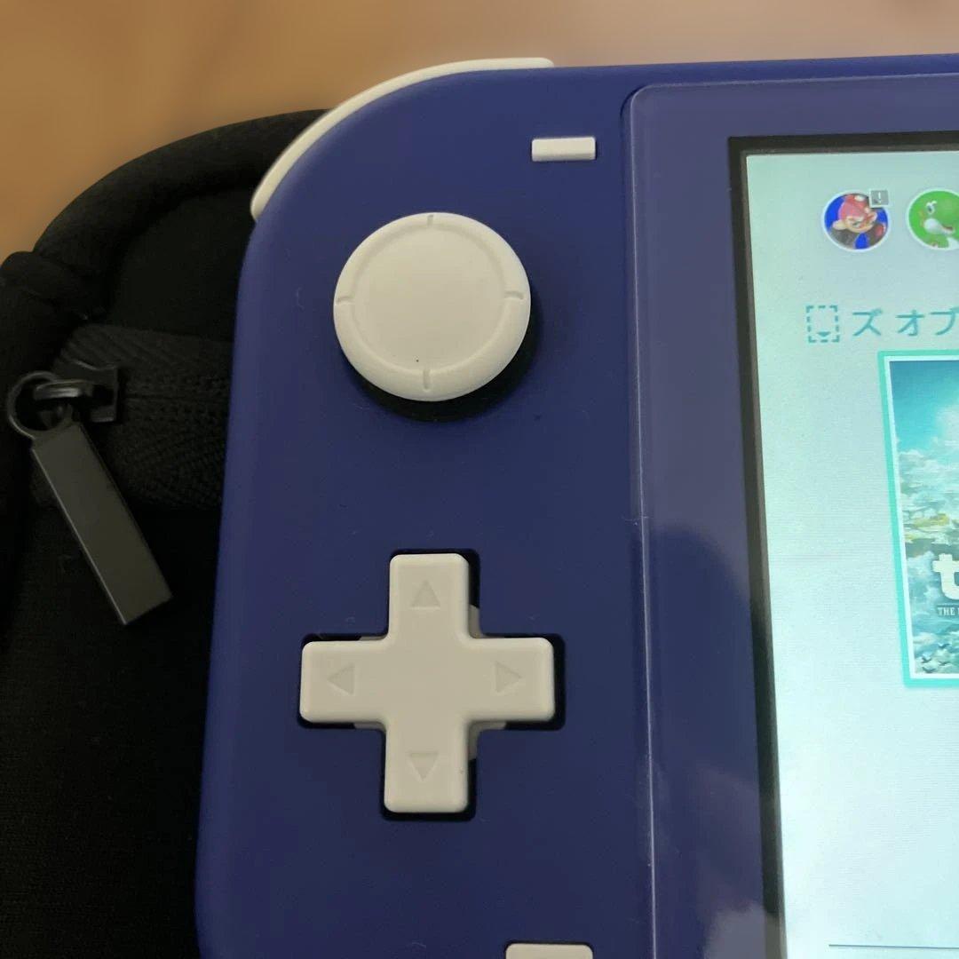 美品　Nintendo Switch Lite ブルー 充電器付き