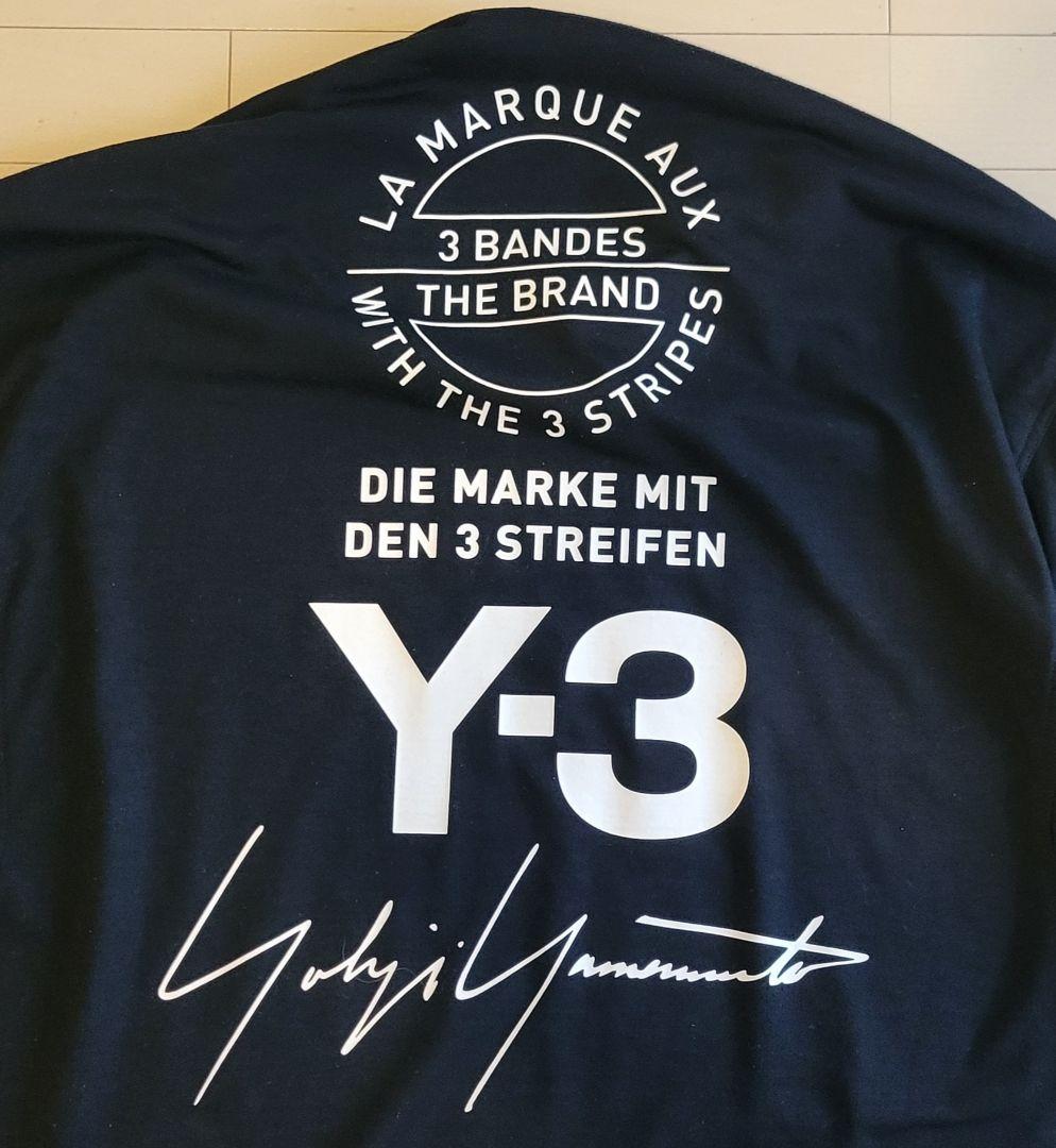 Y3　ロング丈七分袖ニットカットソー