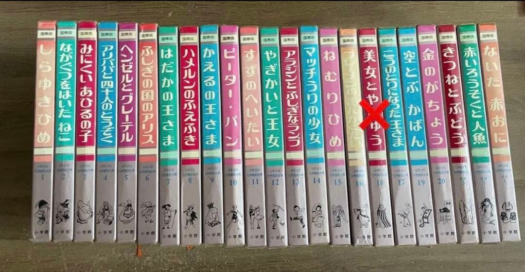 国際版 少年少女世界童話全集シリーズ