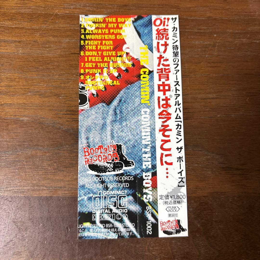 THE COMIN' CD COMIN' THE BOYS カミン