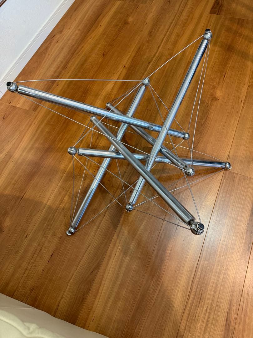 カッシーナ Cassina 713 ガラス天板 ローテーブル センターテーブル