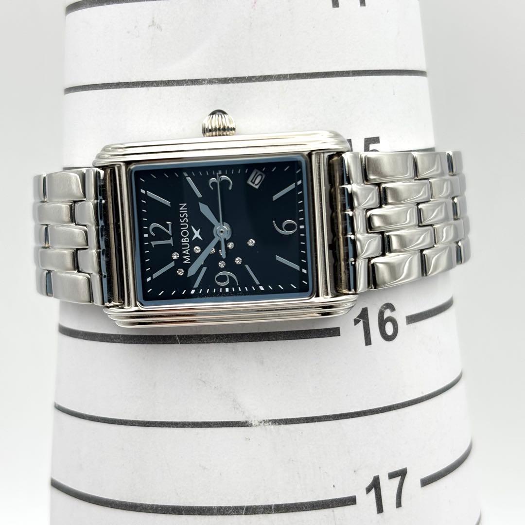 【超美品】MAUBOUSSIN モーブッサン 時計 ウォッチ 11石