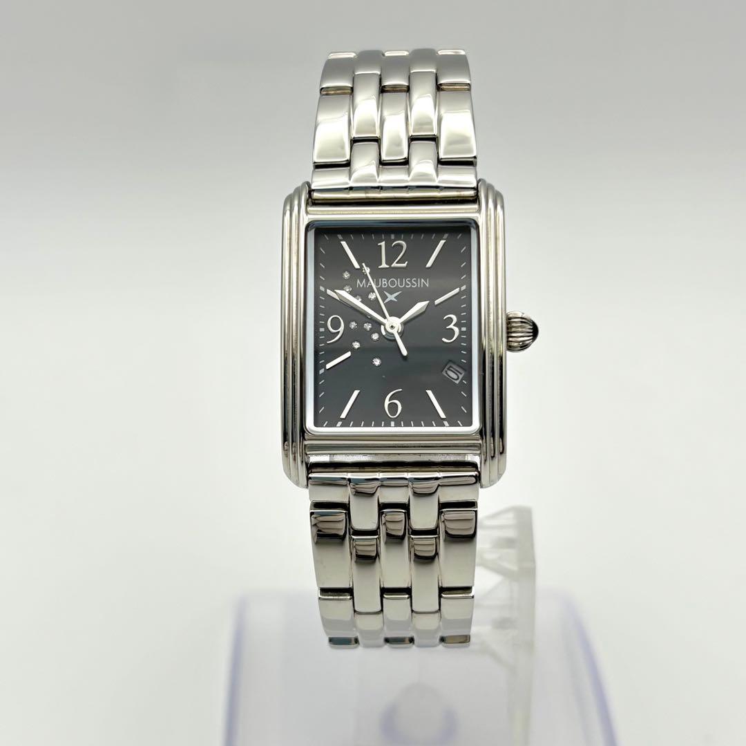 【超美品】MAUBOUSSIN モーブッサン 時計 ウォッチ 11石