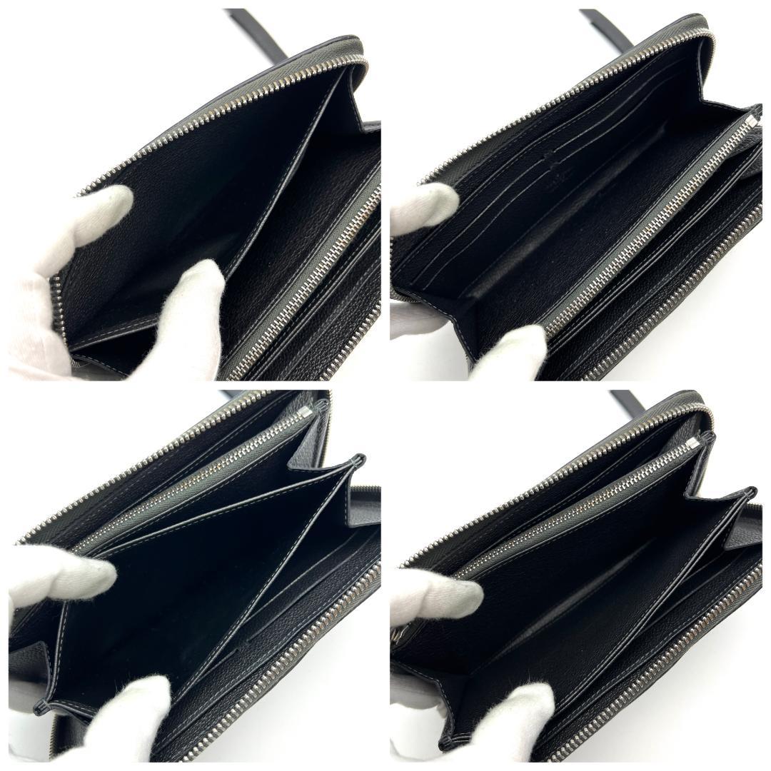 最高級美品 ルイヴィトン アンプラント ジッピーウォレット スタッズ メタリック