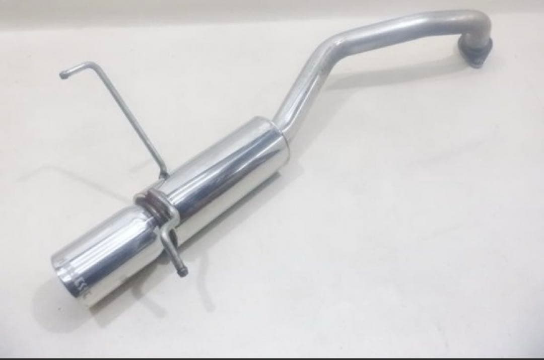 Zoomフィット ge8 リアピースマフラー NOBLESSE 廃盤品