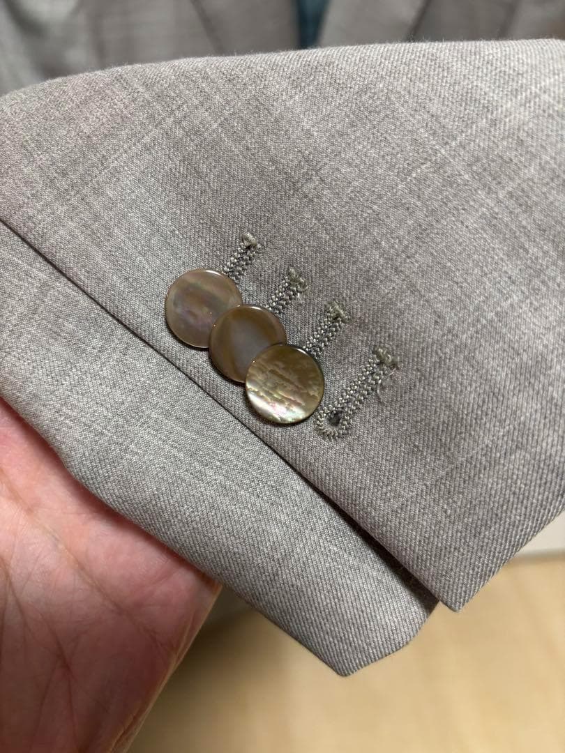 【本日限り】オーダースーツ　ベージュ　ロロピアーナ