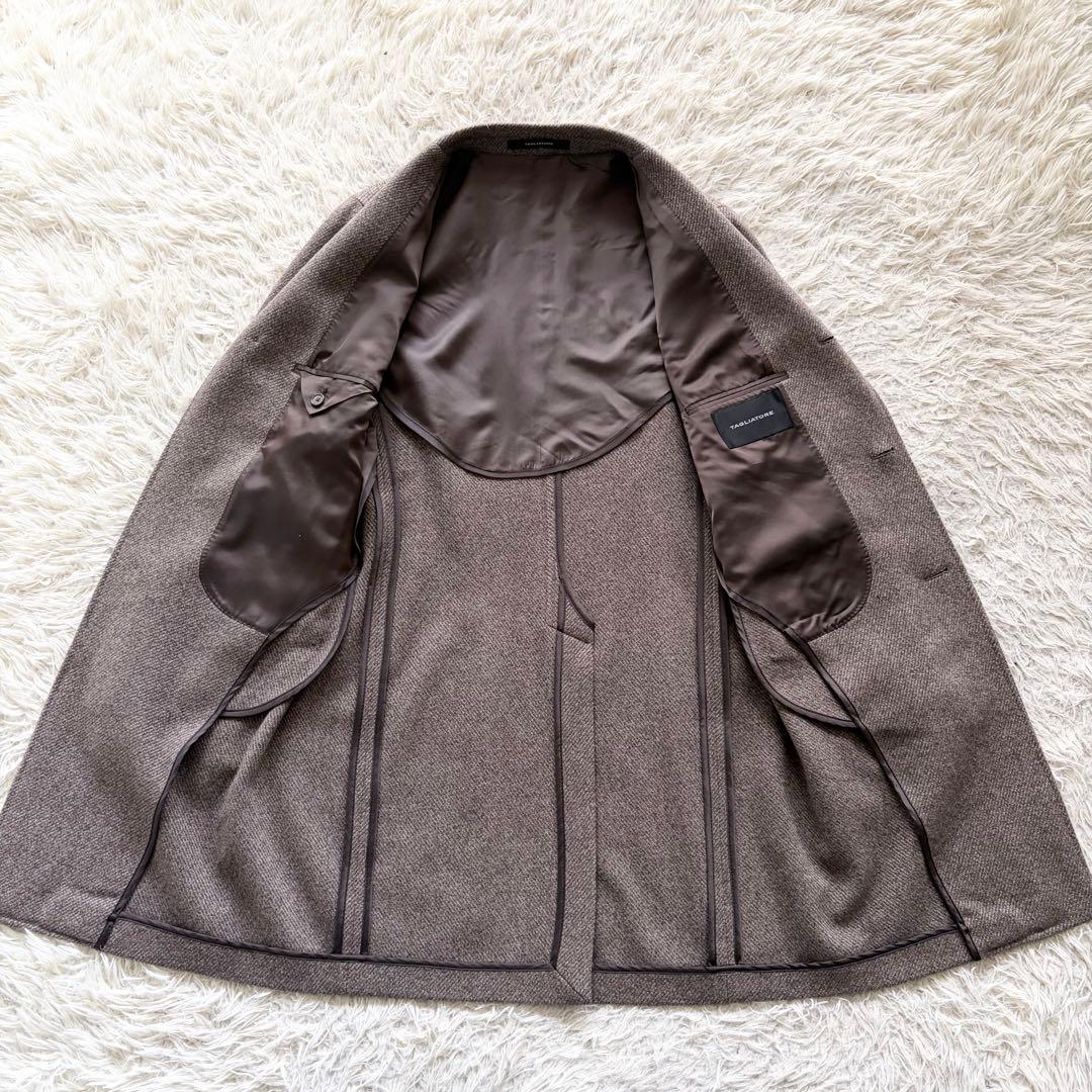 <24AW 極美品>TAGLIATORE カシミヤウール チェスターコート 44