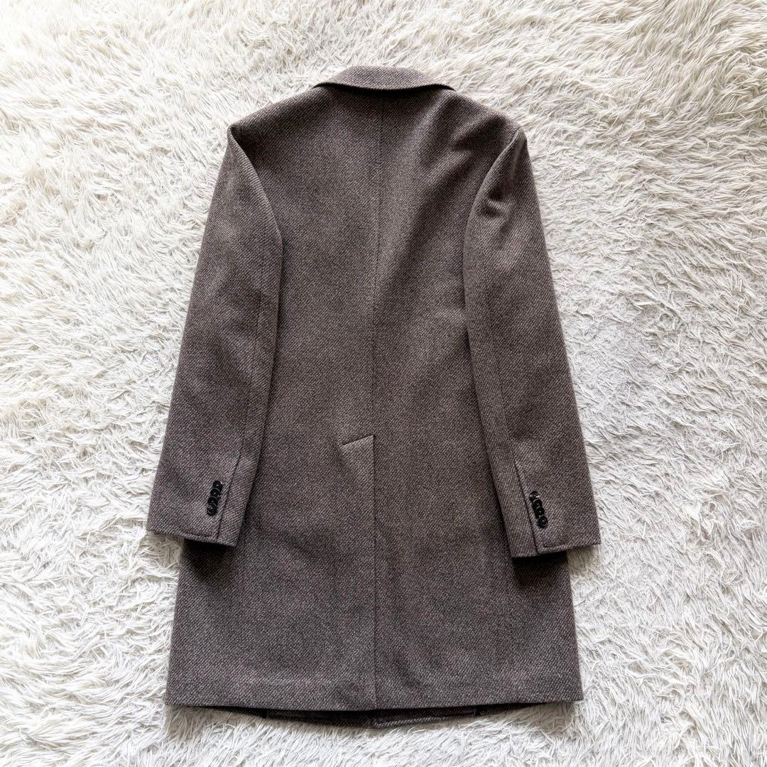 <24AW 極美品>TAGLIATORE カシミヤウール チェスターコート 44