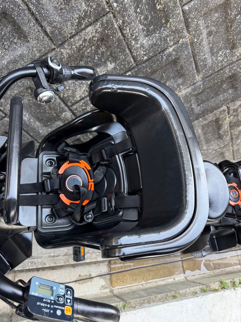 Panasonic20インチ13.2AHバッテリーチャイルドシート2つ付き 黒