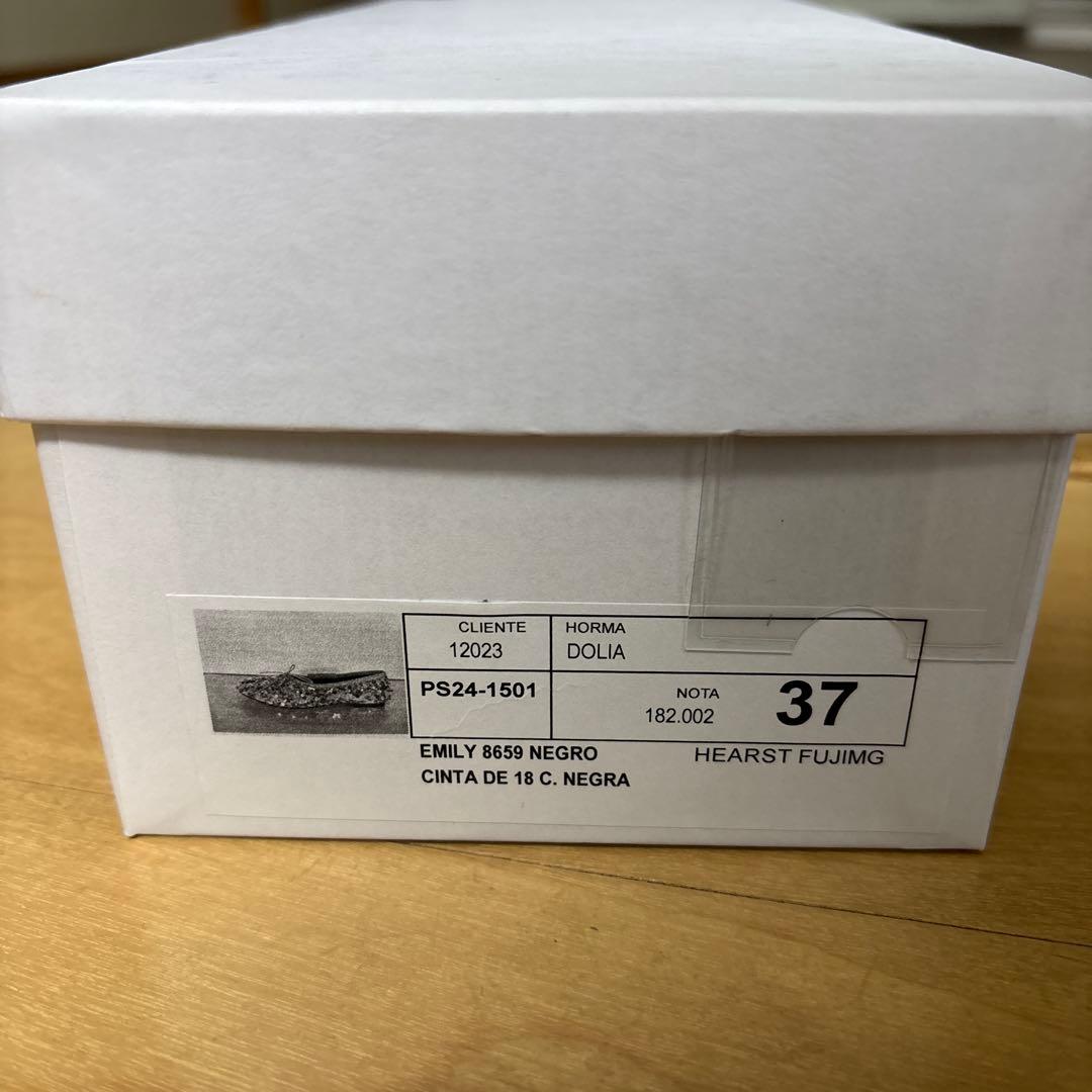 ⭐︎未使用⭐︎バレエシューズ DOLIA_EMILY_SILVER レディース