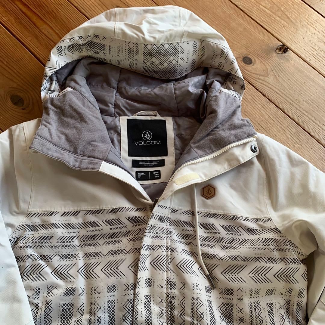 最終値下げ！VOLCOM スノーボードウェア上下女性用M Tranceゴーグル付