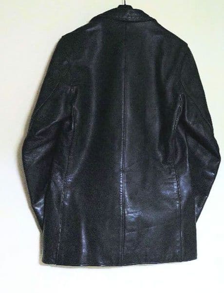 ✨週末値下げ✨Schott✰レザー テーラードジャケット【黒】38インチ