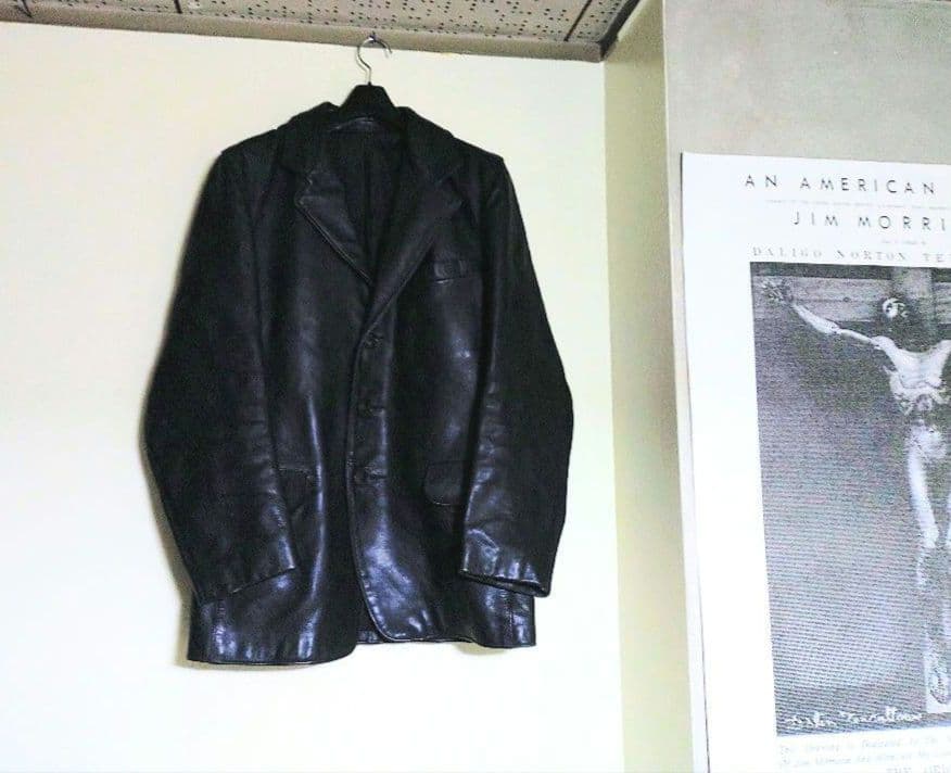 ✨週末値下げ✨Schott✰レザー テーラードジャケット【黒】38インチ