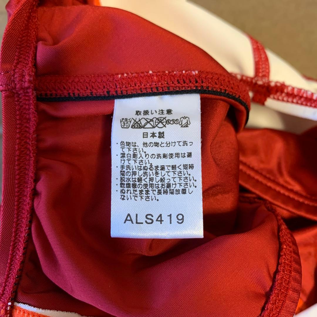 asics 競泳用水着 ALS419 Lサイズ エンジ