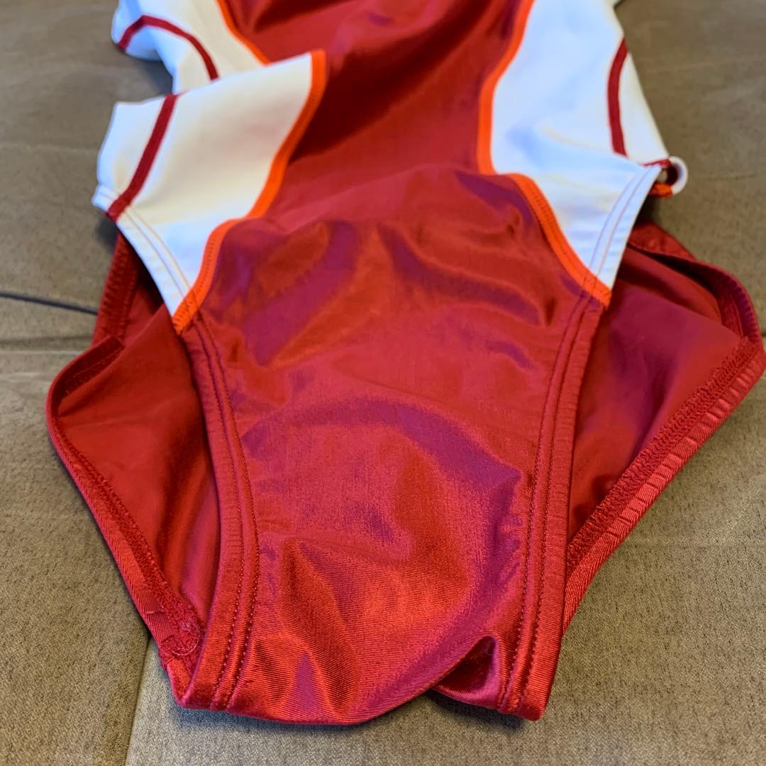 asics 競泳用水着 ALS419 Lサイズ エンジ