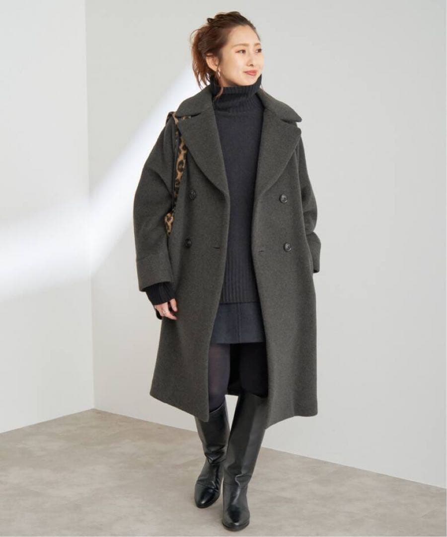 【なべ】【美品】TICCA テントコート　グレー　2024AW