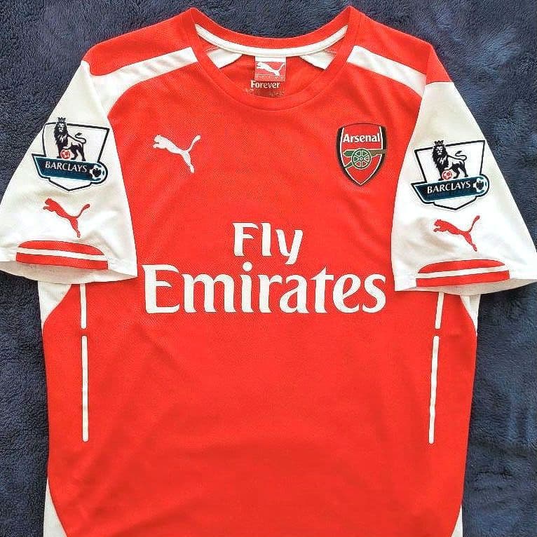 【激レア】アーセナル ベルカンプ 14/15 銅像記念ユニフォーム Lサイズ