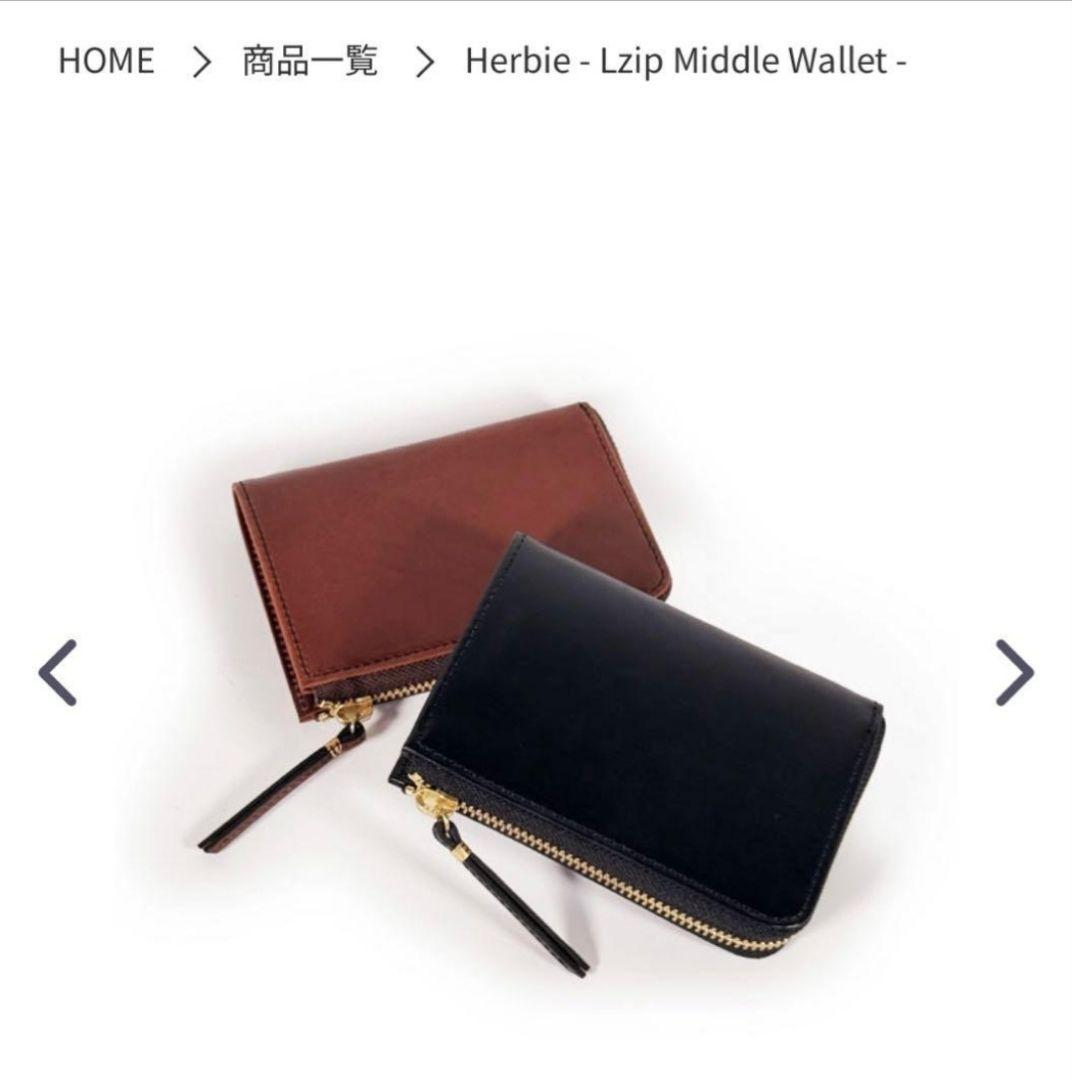 SLOW　Herbie Lzip Middle Wallet　二つ折り財布