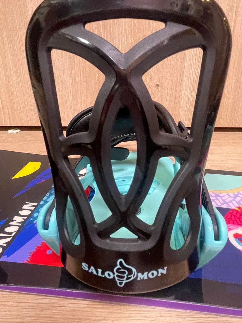 専用‼️110cm Salomon スノーボード3点セットブーツ、ビディング