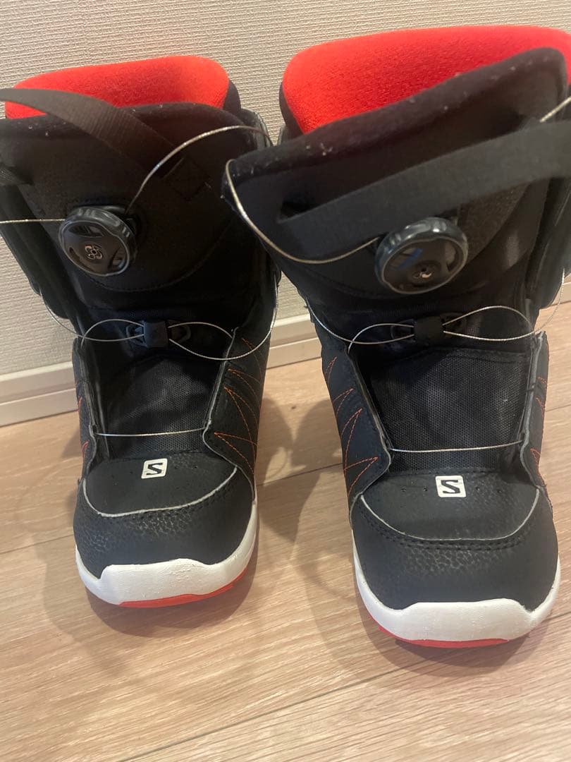 専用‼️110cm Salomon スノーボード3点セットブーツ、ビディング