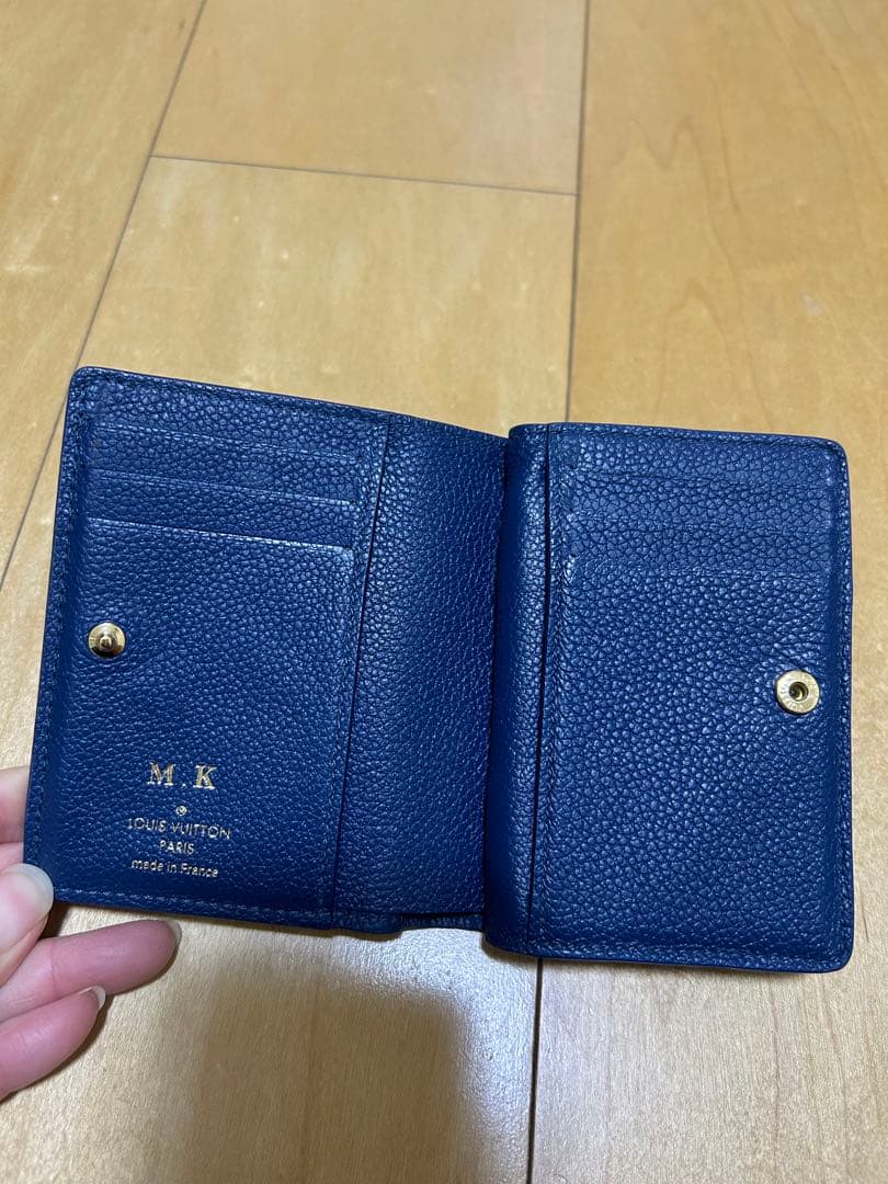 ノエさん専用　LOUIS VUITTON 二つ折り財布 M6111 ネイビー
