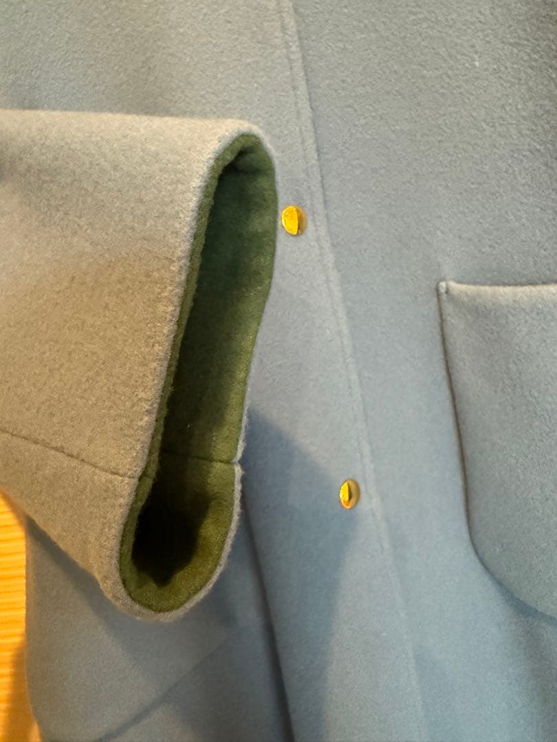 mayuuki　yori バイカラー　ロングコート　36