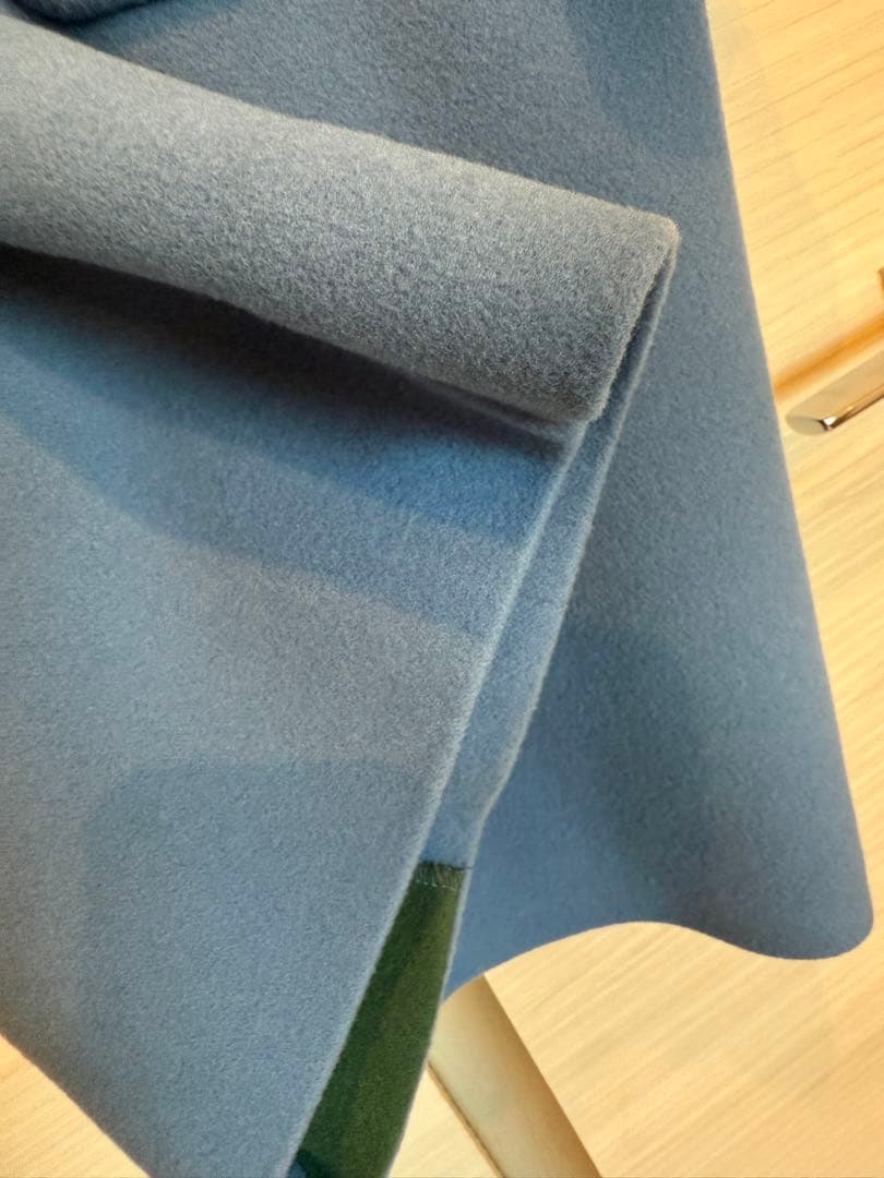 mayuuki　yori バイカラー　ロングコート　36