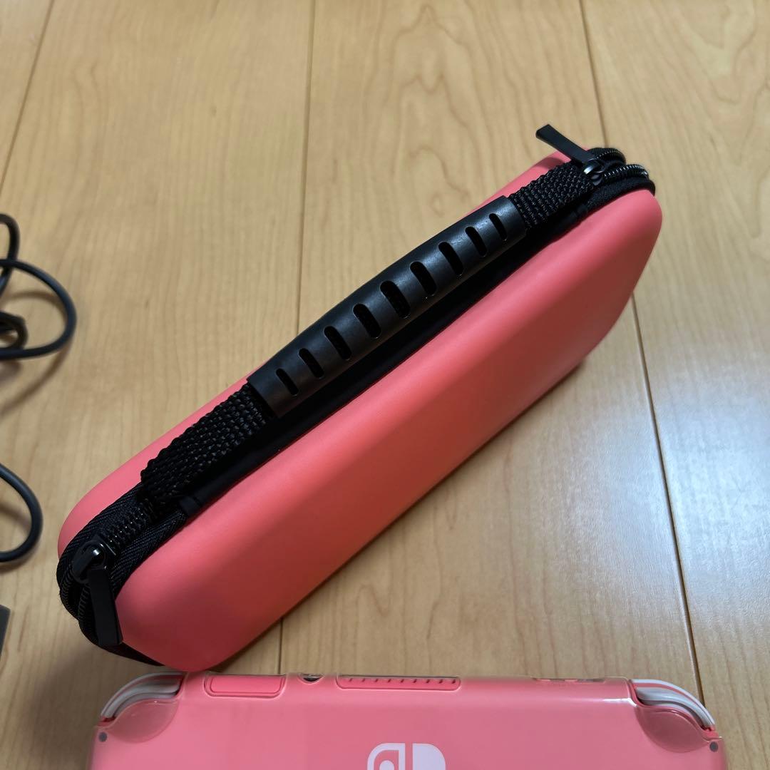 Nintendo Switch Lite コーラルピンク本体 付属品付き
