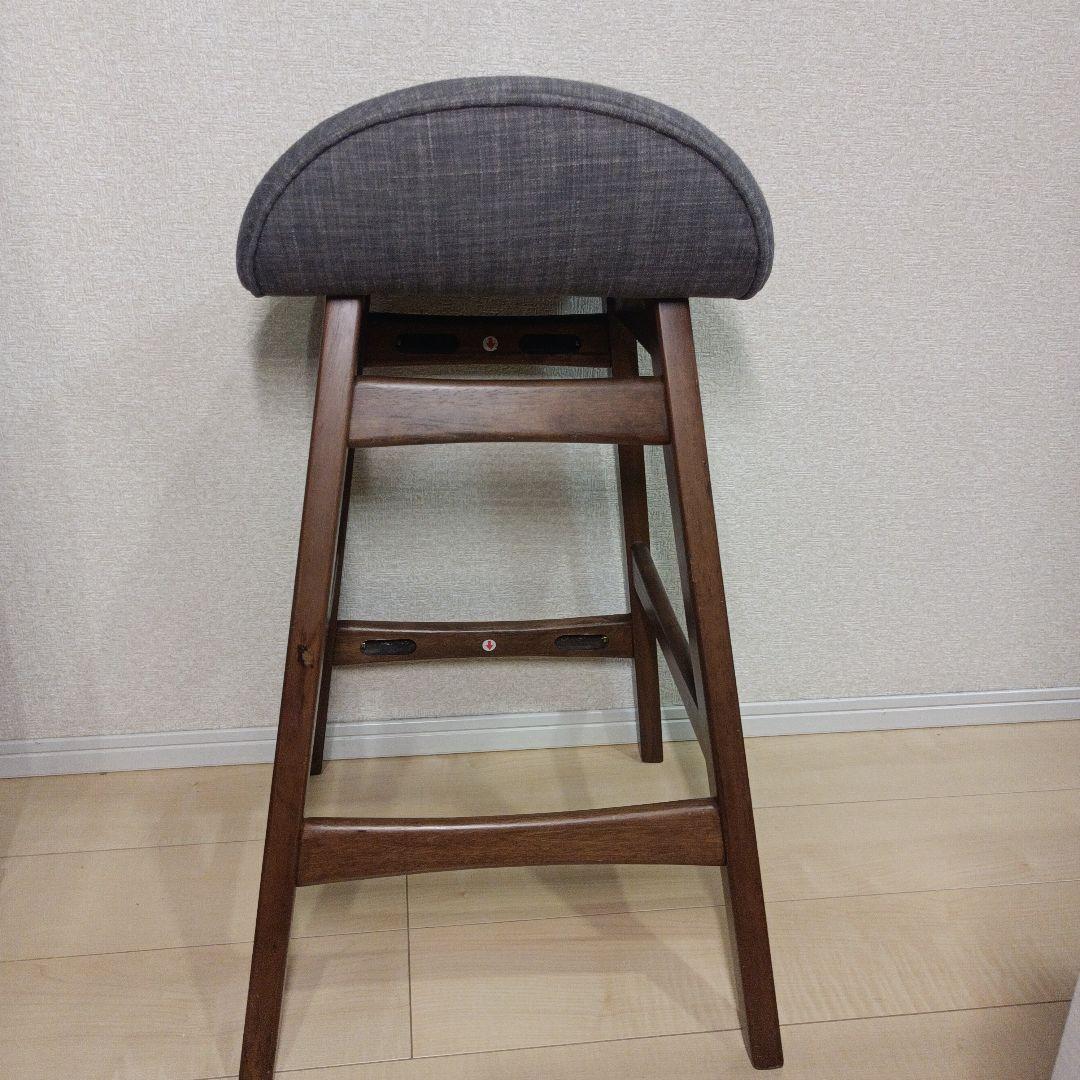 希少 ニトリ フィルン カウンターチェア ウッドチェア 　 2脚セット