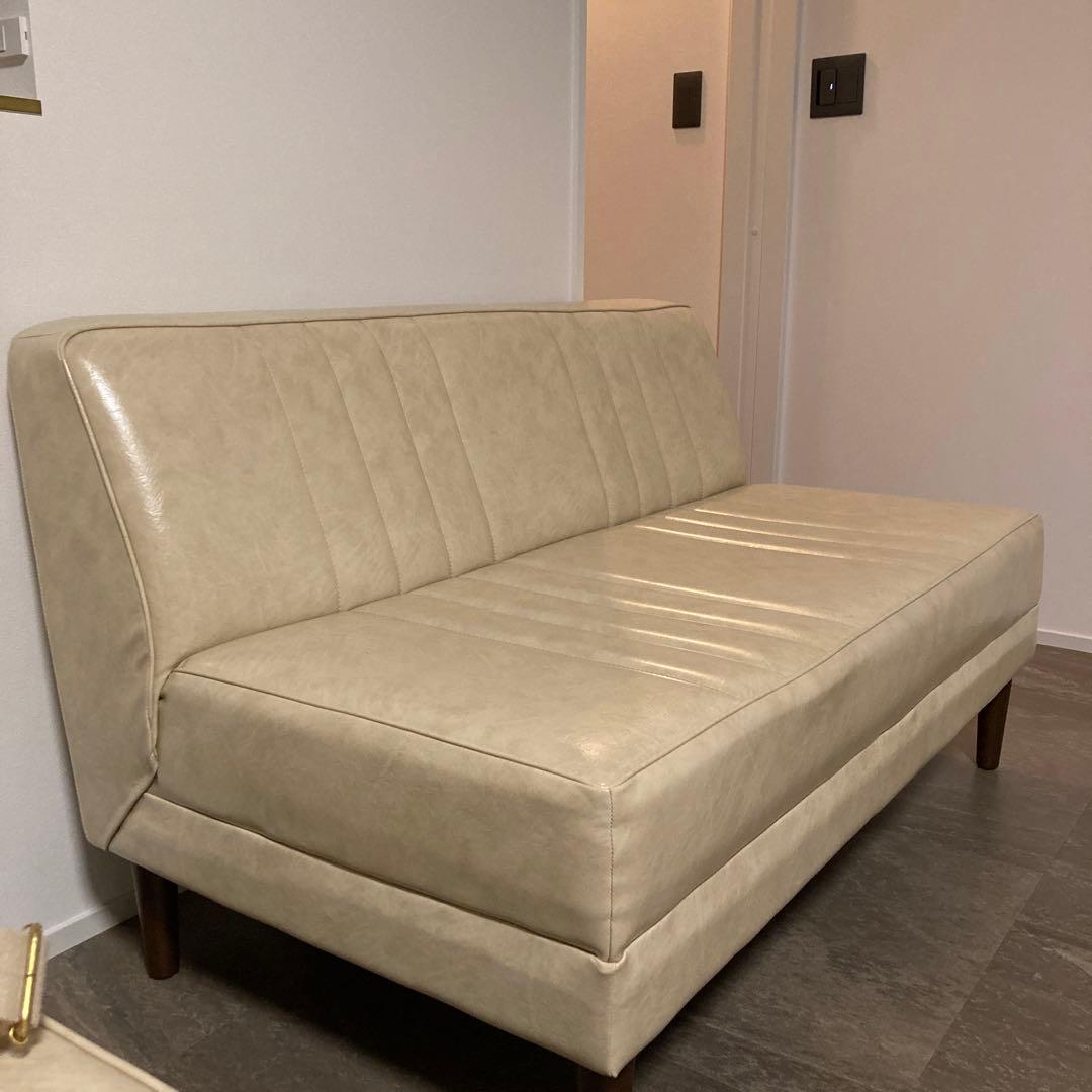 niko and...ソファベンチ/クラシックダイナーシリーズ　オフホワイト